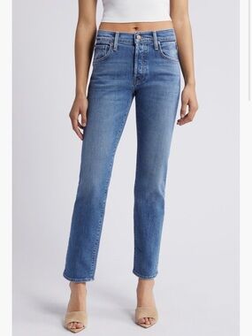 MOTHER The Hiker Hover Straight Leg Jeans (Penny For Your Thoughts) Size 28